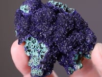AZURITE with MALACHITE