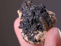 ACANTHITE   with NATIVE SILVER