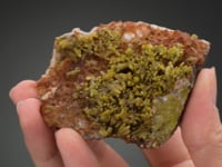PYROMORPHITE on QUARTZ