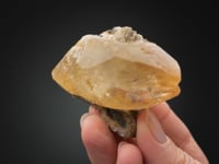 CALCITE   on FLUORITE