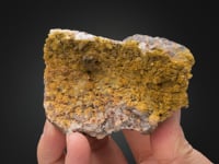 MOTTRAMITE on CALCITE with BARYTE