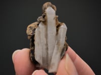 SIDERITE with QUARTZ