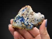 LINARITE with LEADHILLITE  and CALEDONITE