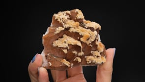 CALCITE   on QUARTZ