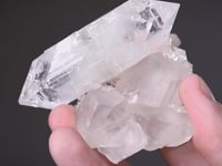 APOPHYLLITE with CALCITE  and STILBITE