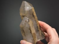 QUARTZ with PYRITE & SIDERITE