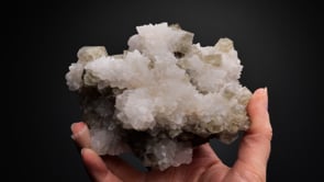 FLUORITE on QUARTZ