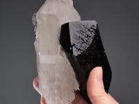 SCHORL on QUARTZ