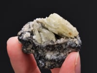 LEADHILLITE with CALEDONITE