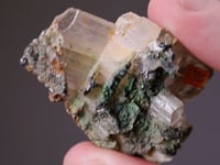 CERUSSITE   with MALACHITE
