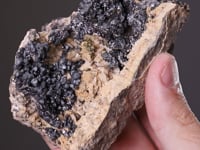 PROUSTITE and CHALCOPYRITE on DOLOMITE