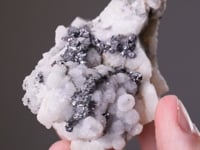 PYRARGYRITE  with QUARTZ
