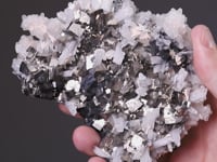ARSENOPYRITE with SPHALERITE QUARTZ and CALCITE