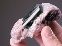 TOURMALINE var. ELBAITE in LEPIDOLITE