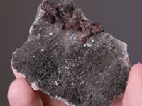 PROUSTITE on CALCITE