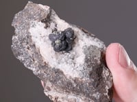 ACANTHITE on QUARTZ