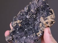QUARTZ and DOLOMITE on HEMATITE
