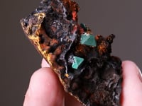 MALACHITE pseudomorph after CUPRITE