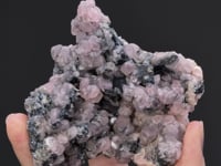 Cobaltoan SMITHSONITE   on TENNANTITE with QUARTZ