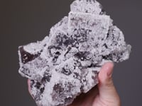 FLUORITE with QUARTZ