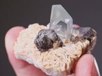 TOPAZ  with 'SMOKY' QUARTZ