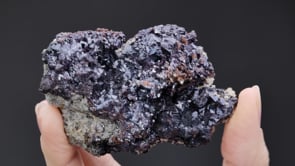 CUPRITE with NATIVE COPPER