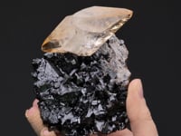 CALCITE   on SPHALERITE