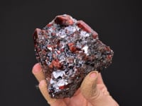 RHODONITE   in GALENA
