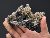 BISMUTHINITE with CHALCOPYRITE