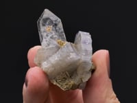 FLUORAPATITE with QUARTZ   SIDERITE and ARSENOPYRITE