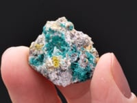 MACQUARTITE with DIOPTASE   WULFENITE and CERUSSITE