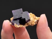 FLUORITE on BARYTE