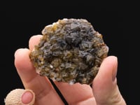 SIDERITE on QUARTZ