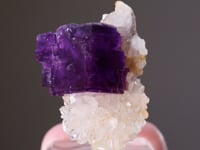 FLUORITE   with QUARTZ