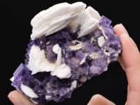BARYTE   on FLUORITE