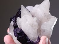 CALCITE   with FLUORITE