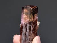 ELBAITE var. Rubellite   with Muscovite