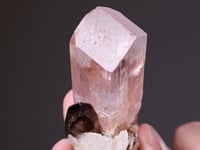 SPODUMENE   with Smoky QUARTZ