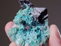 CUPRITE   on CHRYSOCOLLA