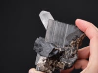 FERBERITE and ARSENOPYRITE  with QUARTZ