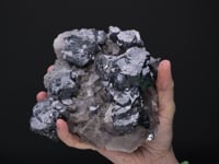 GALENA on FLUORITE