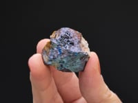 CONNELLITE with CUPRITE  and MALACHITE