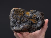 SCORODITE   with KARIBIBITE on LOLLINGITE