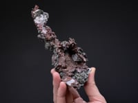 NATIVE COPPER   with CALCITE