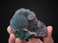 MALACHITE   with QUARTZ
