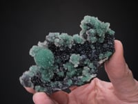 MALACHITE   with QUARTZ