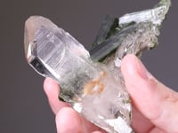 ELBAITE with QUARTZ
