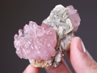 QUARTZ Var. Rose Quartz with MUSCOVITE