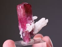ELBAITE  with QUARTZ Tourmaline