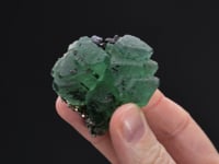 FLUORITE with GEOCRONITE   SPHALERITE and PYRITE